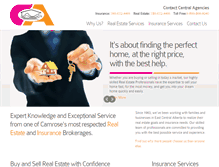 Tablet Screenshot of centralagencies.com